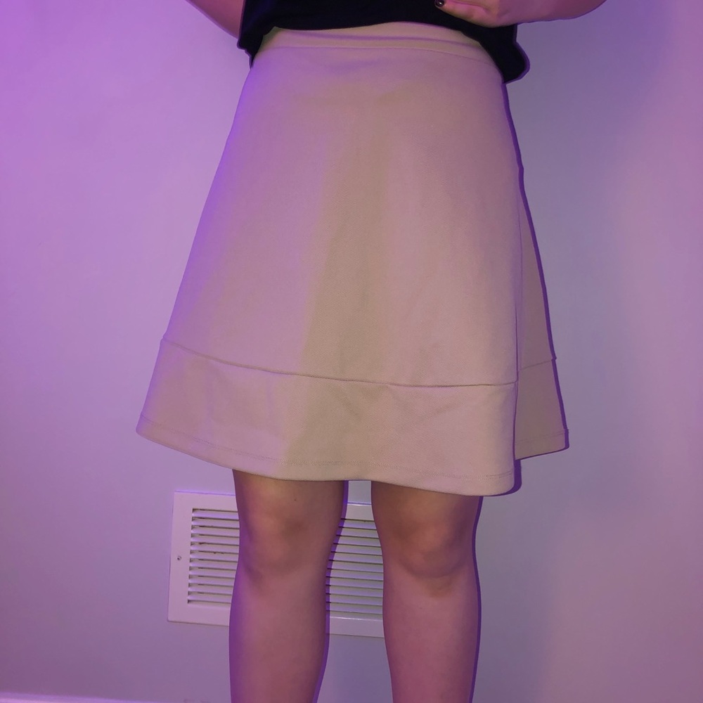 Nude Work Skirt